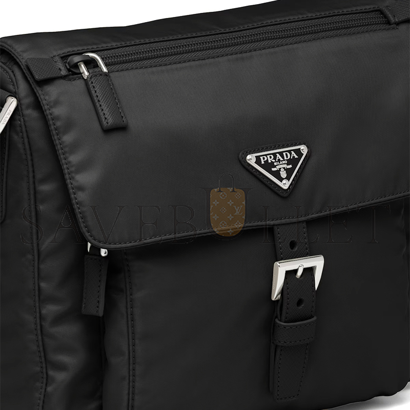 PRADA RE-NYLON SHOULDER BAG 1BD994 (25*22*10cm) PRADA RE-NYLON SHOULDER BAG 1BD994 (25*22*10cm)